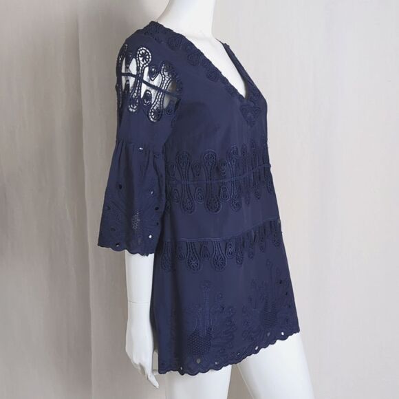 Sail to Sable Navy Tunic Size Small - Picture 3 of 7